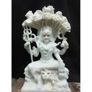 White Marble Shiva Statue